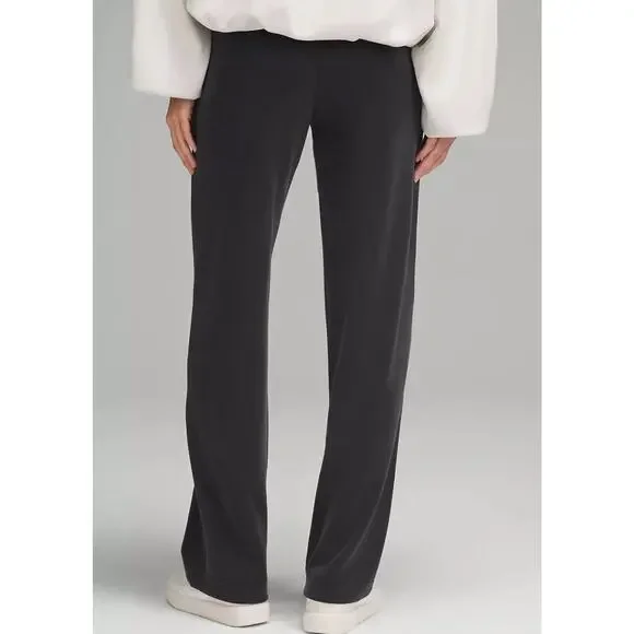 Lululemon Womens Size Medium Black Straight-Leg Mid-Rise Pant Luxtreme NEW - Picture 2 of 14